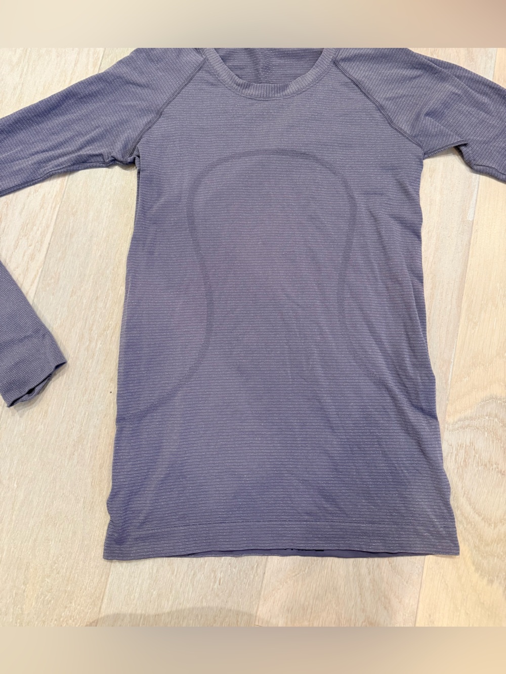 Limited edition lululemon swiftly in Dusty Purple glitter